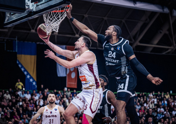(UŽIVO) Bosna - Partizan (2/4): Studenti jure jednocifreni minus