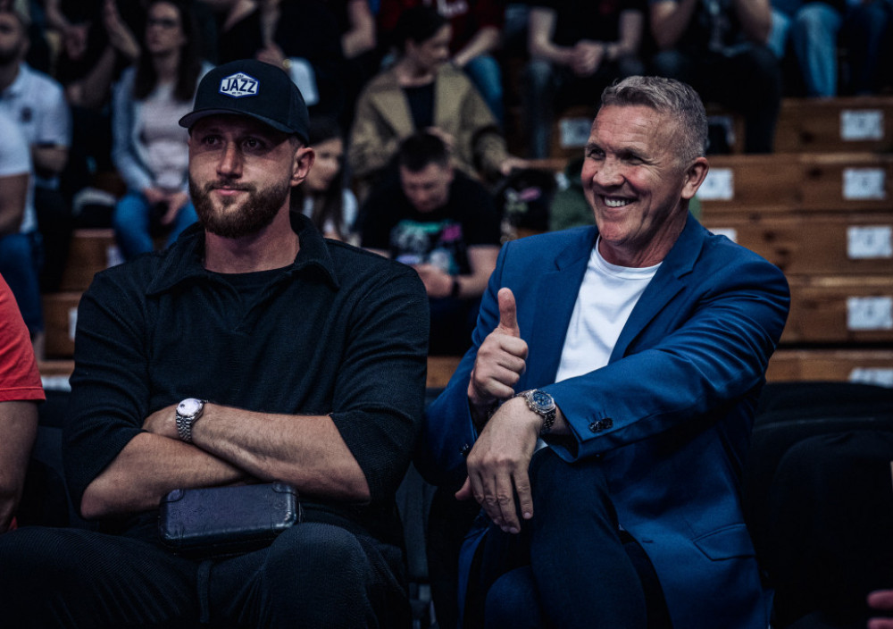 Jusuf Nurkić na meču Partizana i Bosne