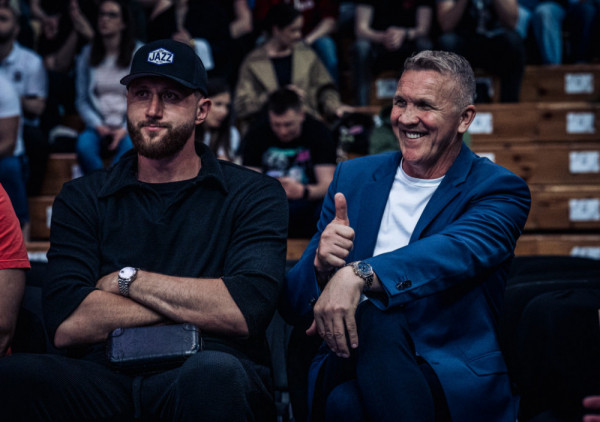(FOTO) Nurkić na utakmici crno-belih i Bosne: Svojevremeno poručio - dolazim u Partizan!
