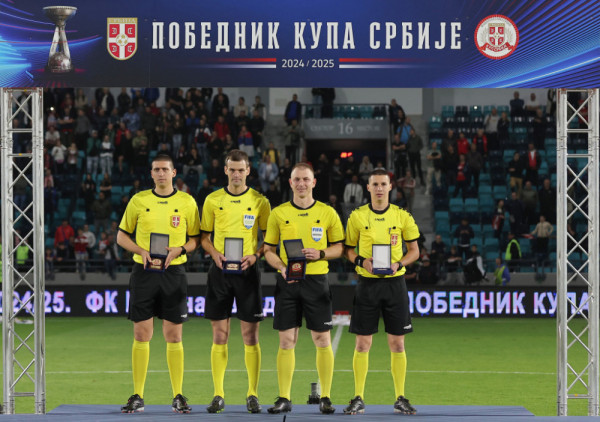 Domeniko Mesina izabrao sudijsku ekipu za finalnu utakmicu Kupa Srbije u fudbalu
