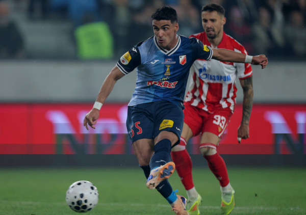 (UŽIVO, VIDEO) Crvena zvezda - Vojvodina (0:2): Šampion u nokdaunu - Novosađani drže čas fudbala u Loznici