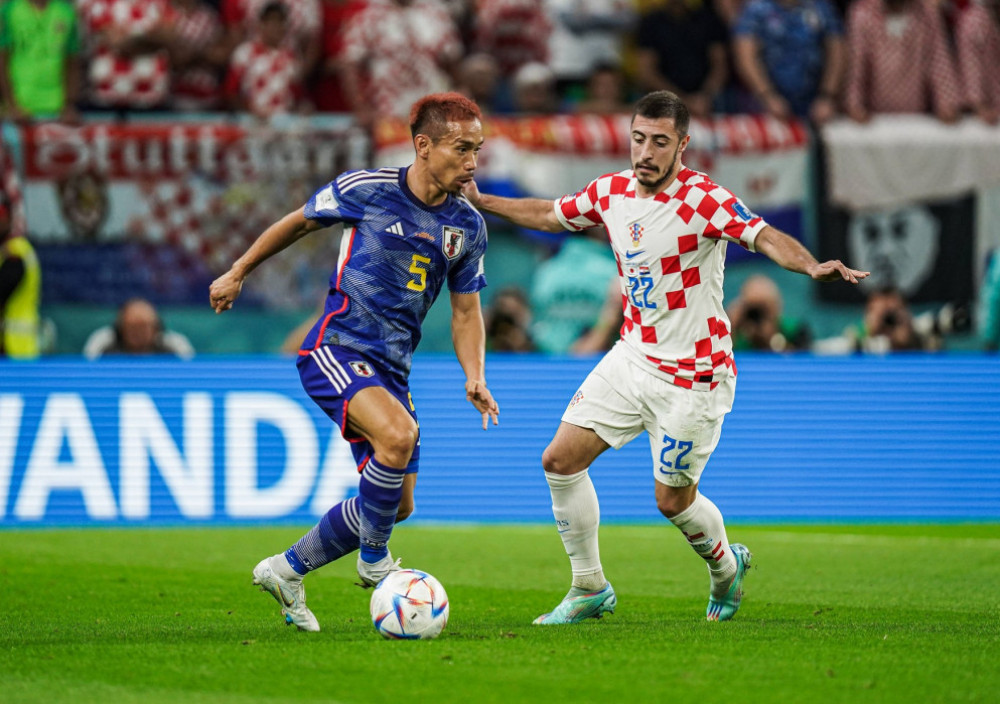 Juta Nagatomo, član fudbalske selekcije Japana