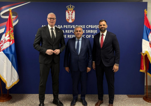 Ambasador Todorov ugostio Dejana Tomaševića predsednika OKS u Sarajevu