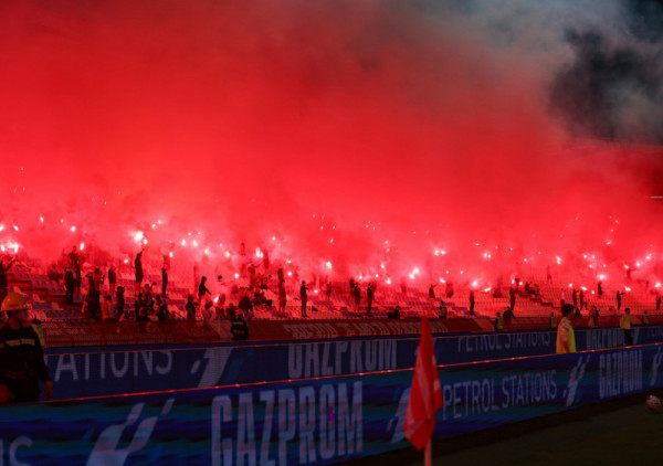 (UŽIVO, VIDEO) Crvena zvezda - OFK Beograd (0:2): Novi šok na "Marakani" - "Romantičari" dupliraju prednost