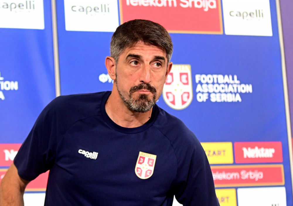 Veljko Paunović, selektor Srbije