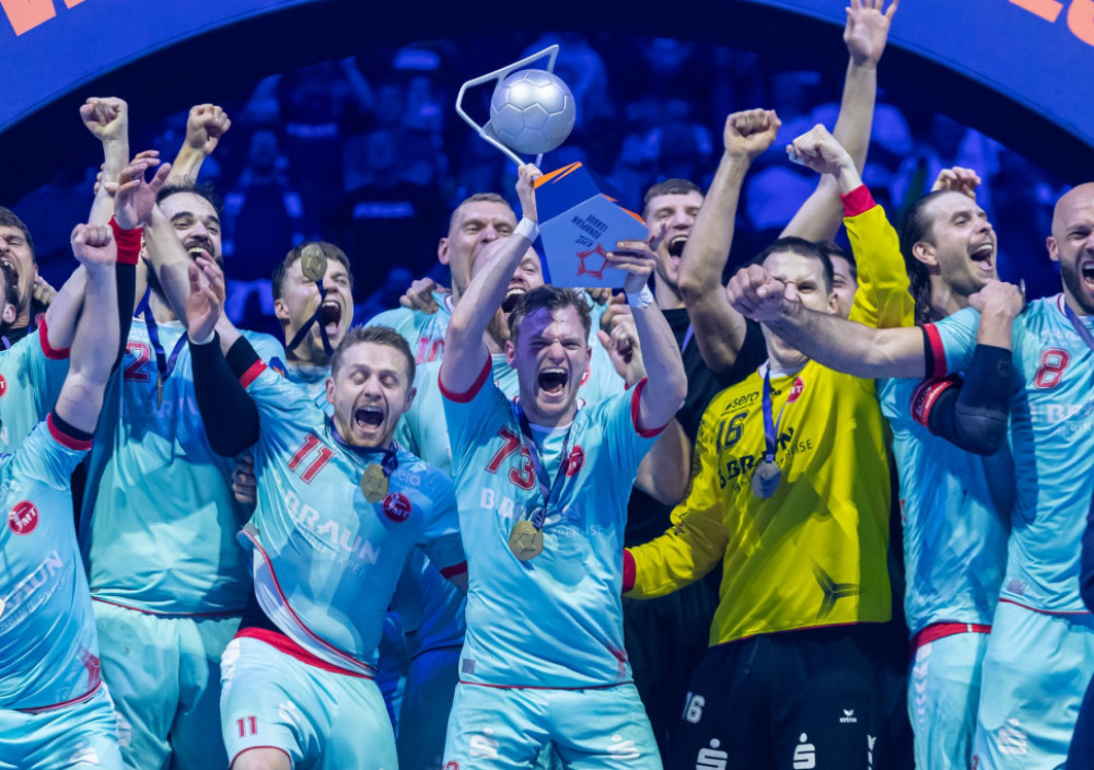 Rukometaši Melsungena proslavljaju titulu