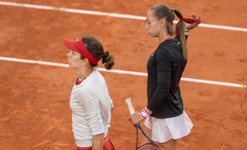 Aleksandra Krunić i Ana Danilina