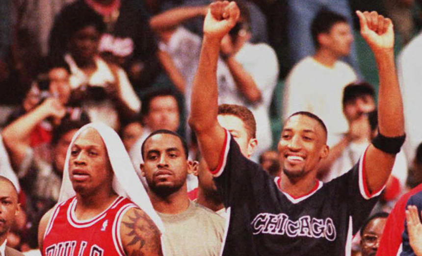 Denis Rodman i Skoti Pipen