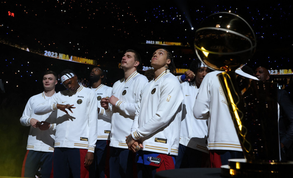 Jokić i Gordon na dodeli prstenja