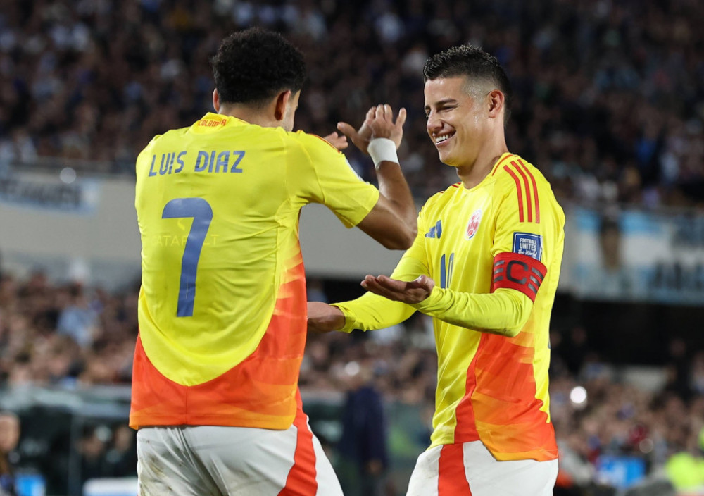 Hames Rorigez i Luis Dijaz