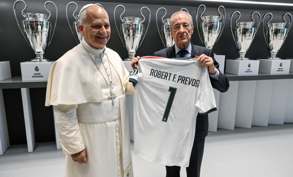 Papa Lav i Florentino Perez
