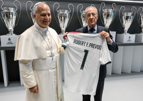 Real Madrid ukazao čast papi: Lav XIV postao počasni član "kraljevskog kluba"