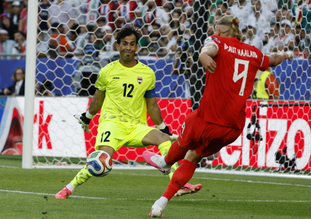 Erling Haland, dvostruki strelac za Norvešku protiv Iraka