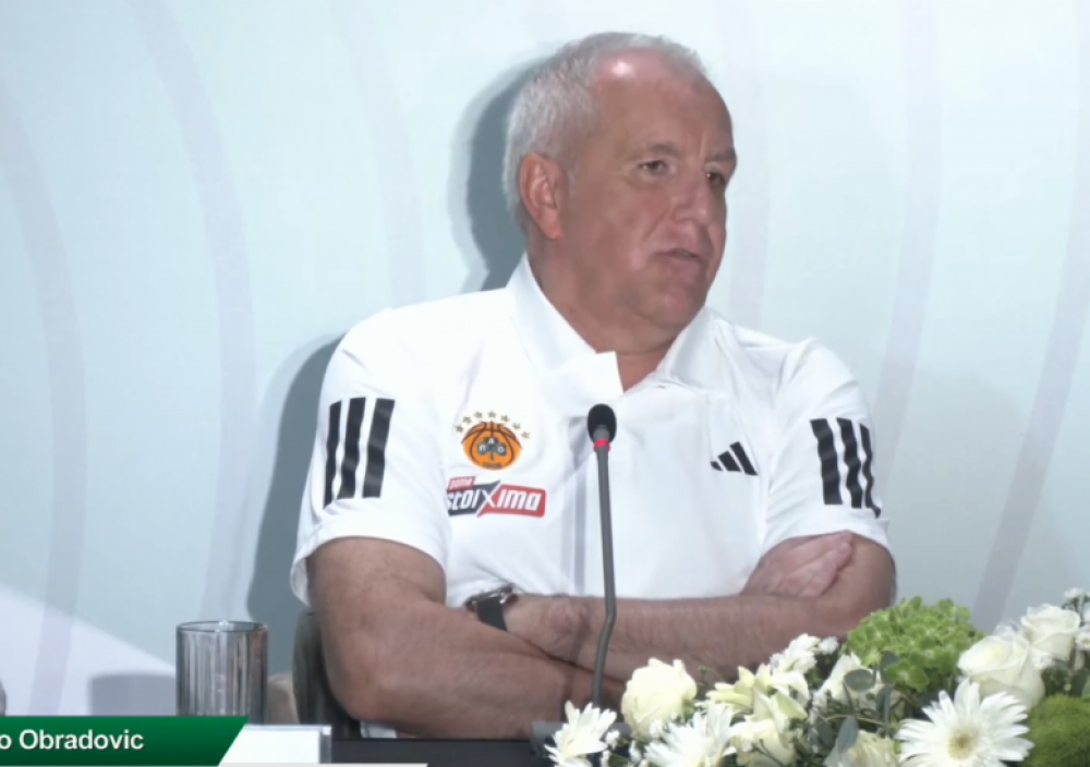 Željko Obradović, trener košarkaša Panatinaikosa