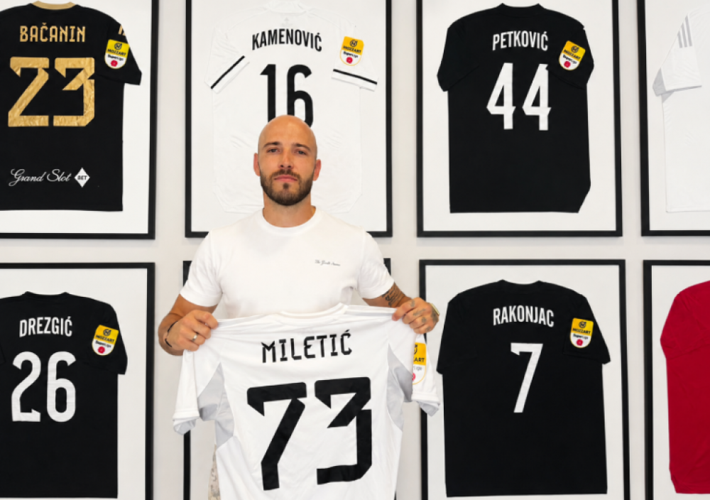 Nemanja Miletić, fudbaler Čukaričkog