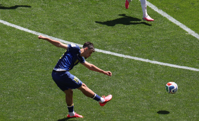 Kerim Alejbegović pogađa gol Katara