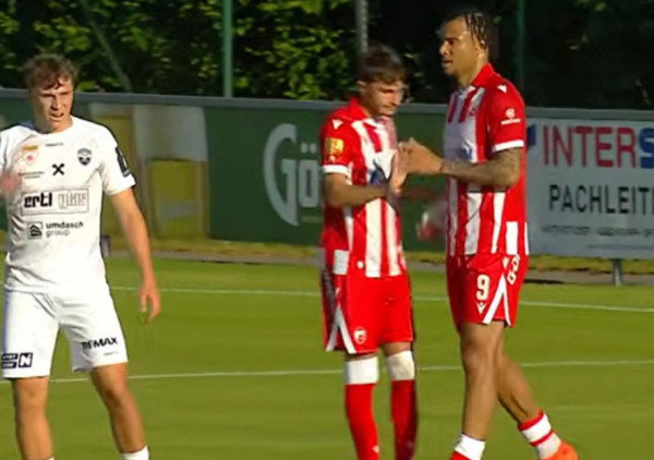(VIDEO) Ivanić i Enem potpisali prvu pobedu Zvezde u Austriji