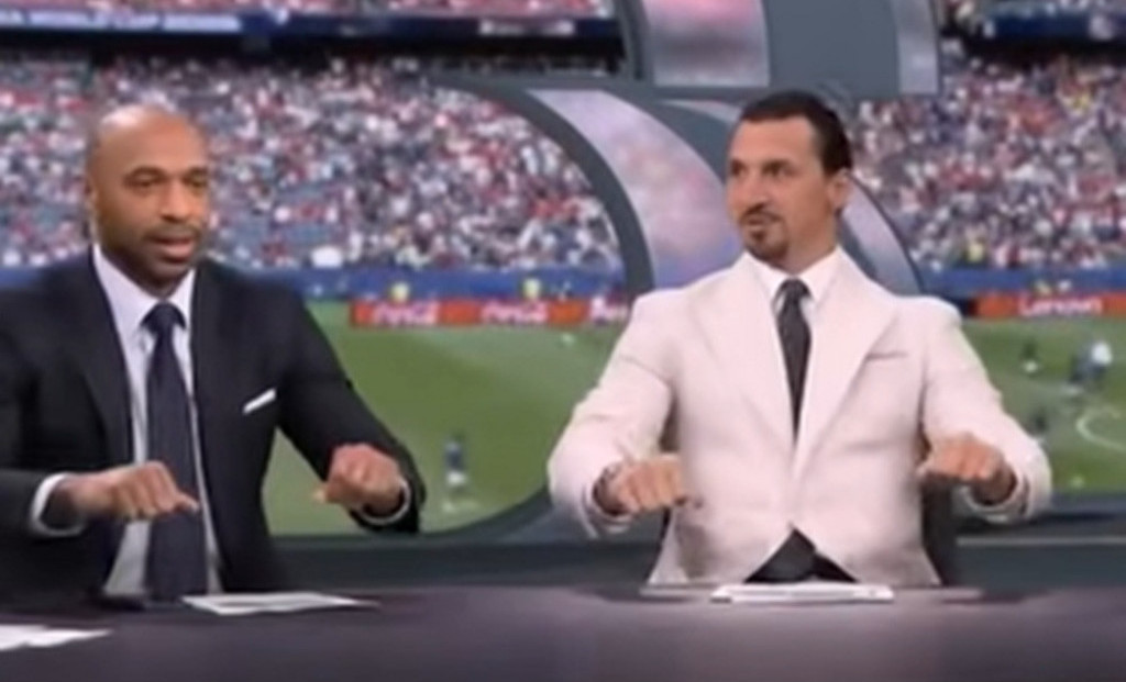Tjeri Anri i Zlatan Ibrahimović veslaju u studiju Fox
