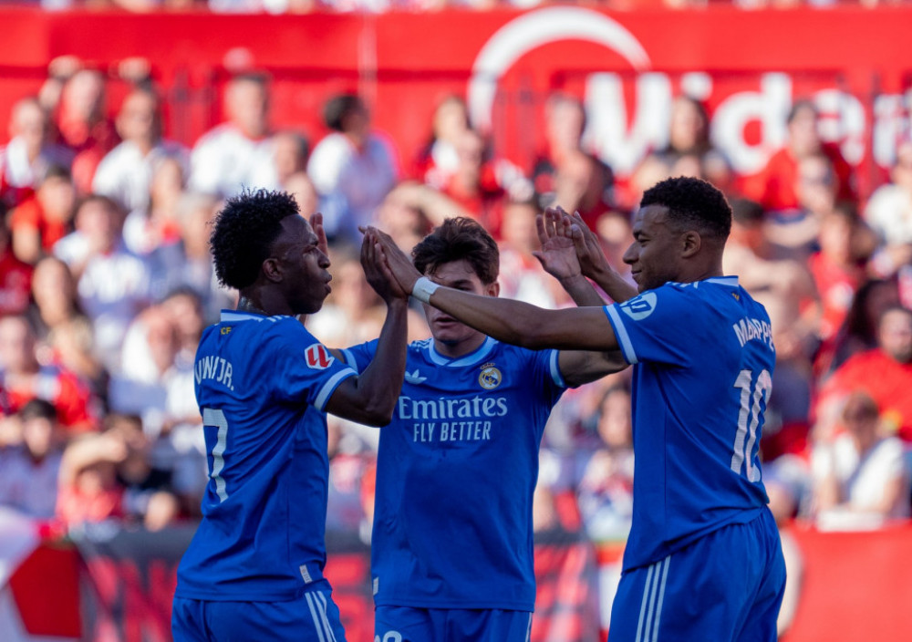 Kilijan Mbape i Vinisijus Žunior, fudbaleri Real Madrida