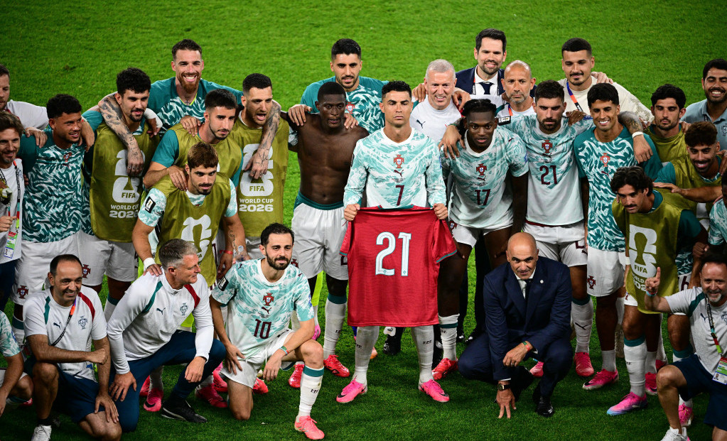 Ronaldo i saigrači odali su počast Diogu Žoti