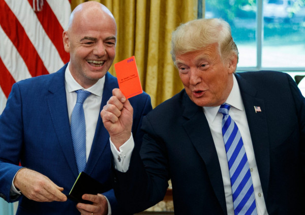 Infantino o "aferi Balogun": Pričao sam sa Trampom, ali Disciplinska komisija je nezavisno telo