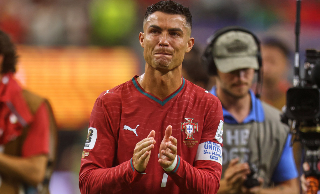 Kristijano Ronaldo u suzama