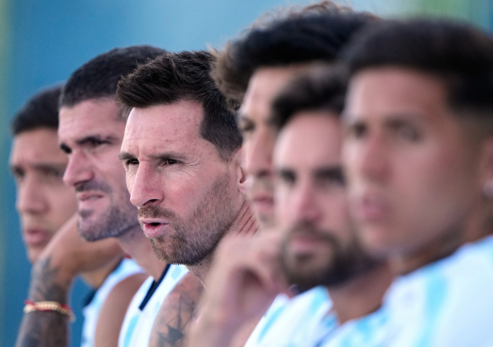 Lionel Mesi i saigrači iz Argentine