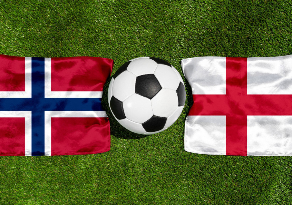 Zastave Norveške i Engleske