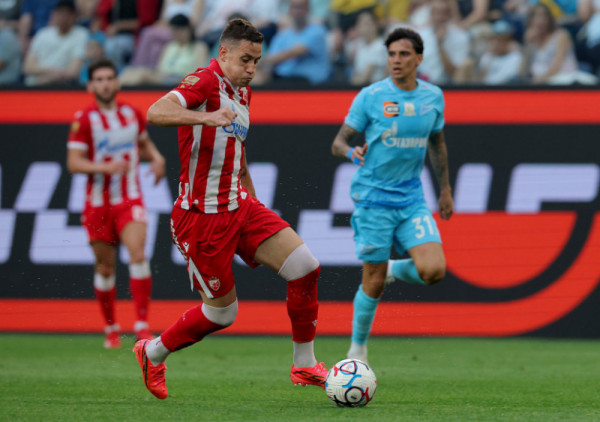 (UŽIVO): Zenit - Crvena zvezda (1:0): Poluvreme u Sankt Peterburgu, srpskom šampionu i sreća okrenula leđa