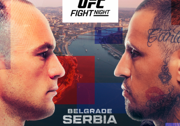 (FOTO/VIDEO) Izašao UFC poster za događaj u Beogradu: Medić se javio i najavio spektakl!