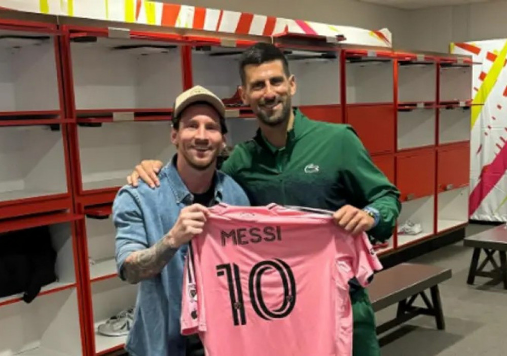 Novak Đoković i Lionel Mesi