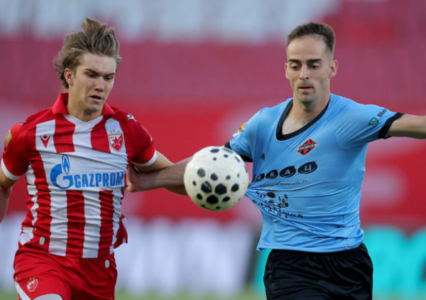 (UŽIVO, VIDEO) Crvena zvezda-Mačva (1:0): "Provincijski Urugvaj" je izdržao samo sedam minuta