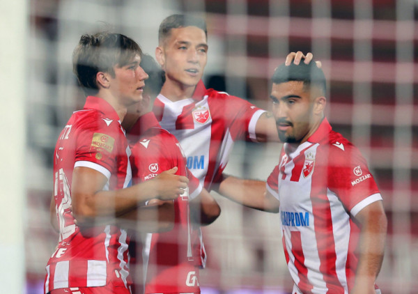 (UŽIVO, VIDEO) Crvena zvezda-Mačva (4:0): Poker na "Marakani", upisao se i Kostov