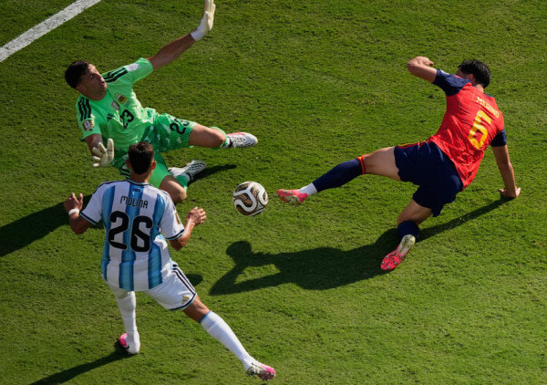 (UŽIVO, VIDEO) Španija - Argentina 0:0: "Gaučosi" se grčevito brane u produžecima