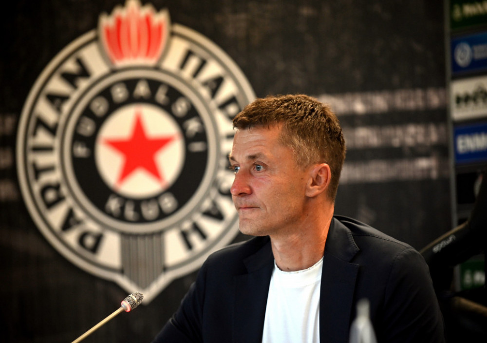 Saša Ilić, trener FK Partizan