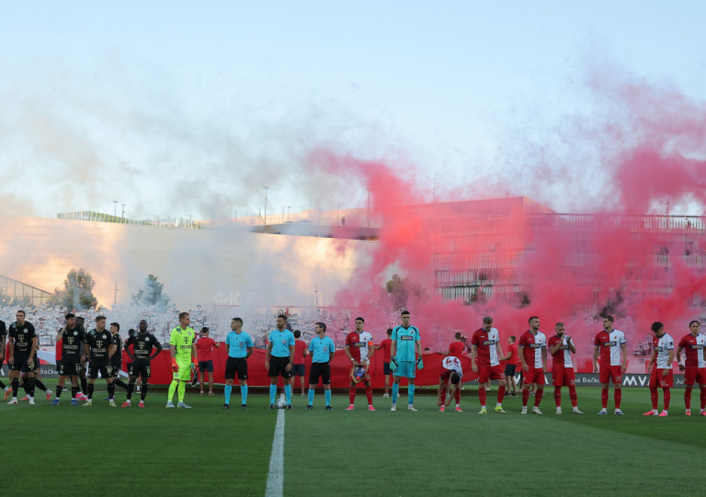 Fudbaleri Vojvodine i Ferencvaroša