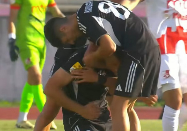 (VIDEO) Đokovićev gol za Čukarički u Nišu rasplakao Srbiju: Pogodak za majku i pogled ka nebu