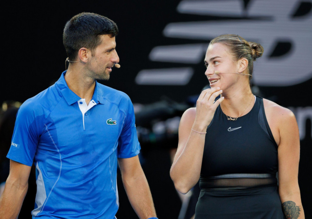 Novak Đoković i Arina Sabalenka