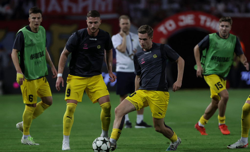 Kasper Heg (broj devet) je igrao za Bode Glimt protiv Zvezde