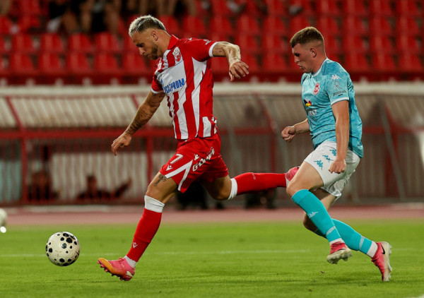 (UŽIVO, VIDEO) Crvena zvezda - Larn 2:0 (poluvreme): Katai iz prve, Arnautović iz poslednje šanse