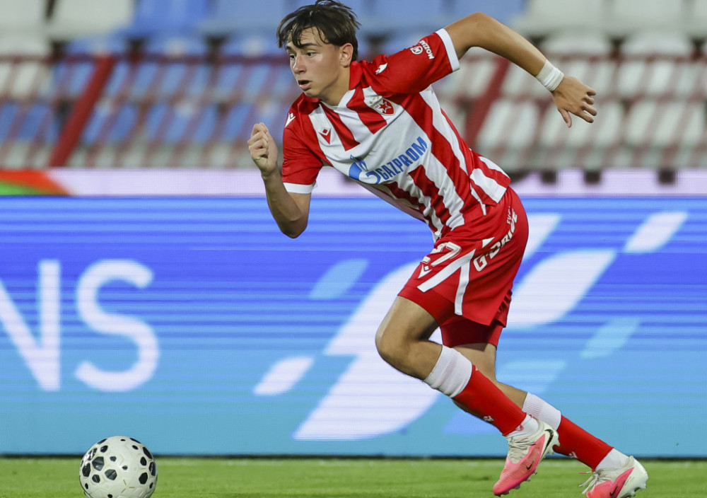 Matej Strika, fudbaler Crvene zvezde