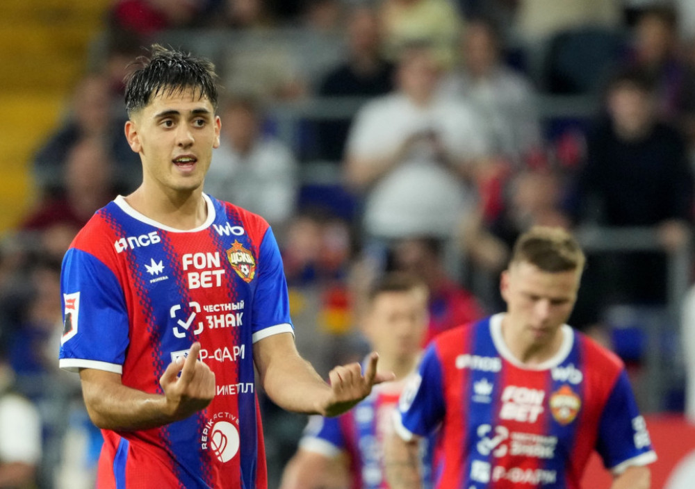Matija Popović u dresu moskovskog CSKA