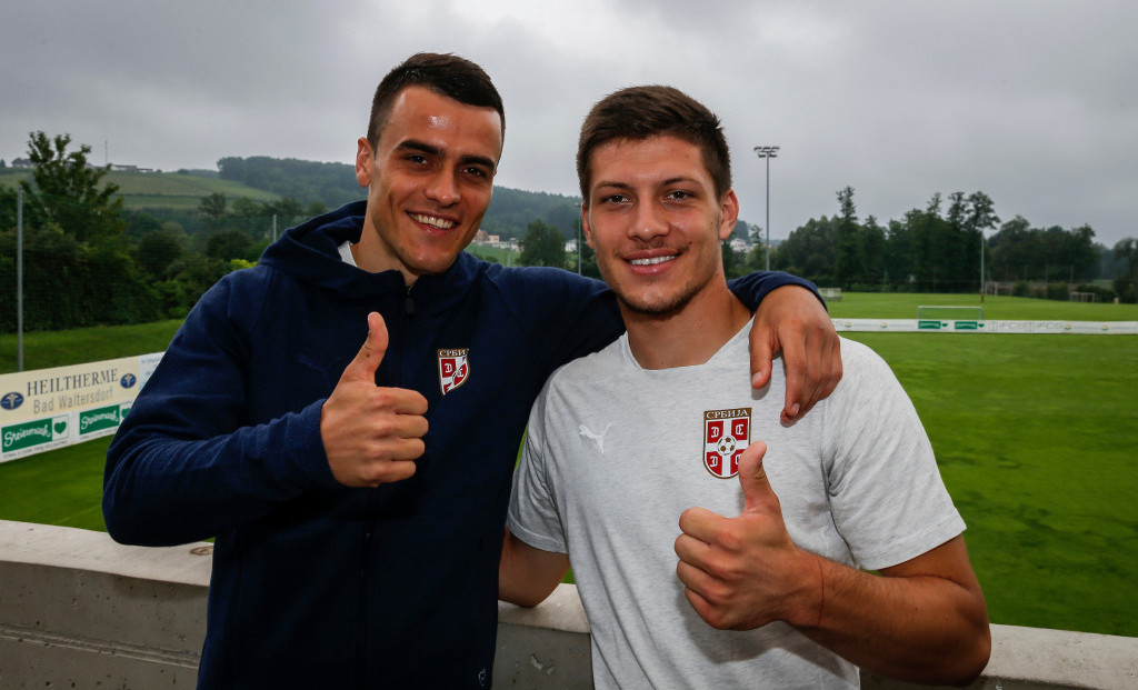 Filip Kostić i Luka Jović su bliski prijatelji