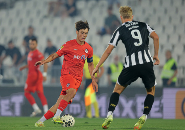 (UŽIVO, VIDEO) Partizan - IMT (0:1): Sve manje vremena za crno-bele