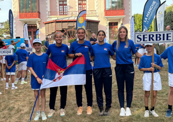 Ženska teniska juniorska reprezentacija Srbije do 18 godina prvak Evrope!