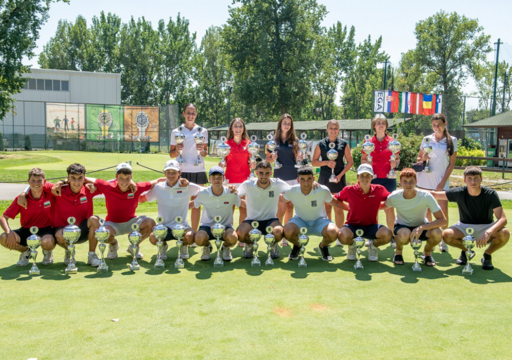 Golferi i golferke na Internacionalnom prvenstvu Srbije za juniore