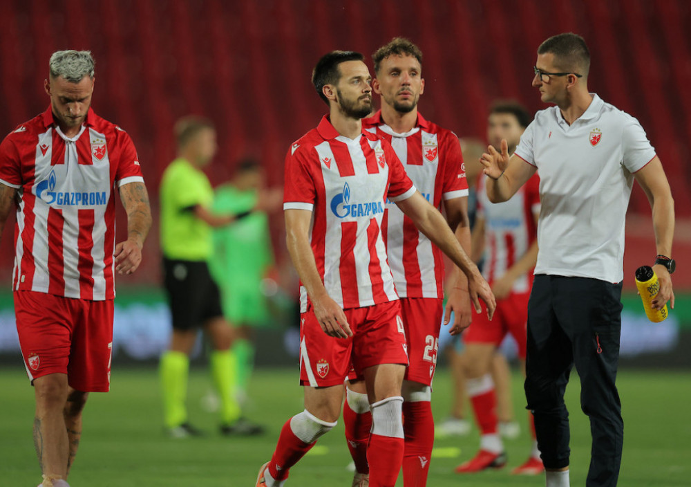 Fudbaleri Crvene zvezde nakon eliminacije iz LŠ
