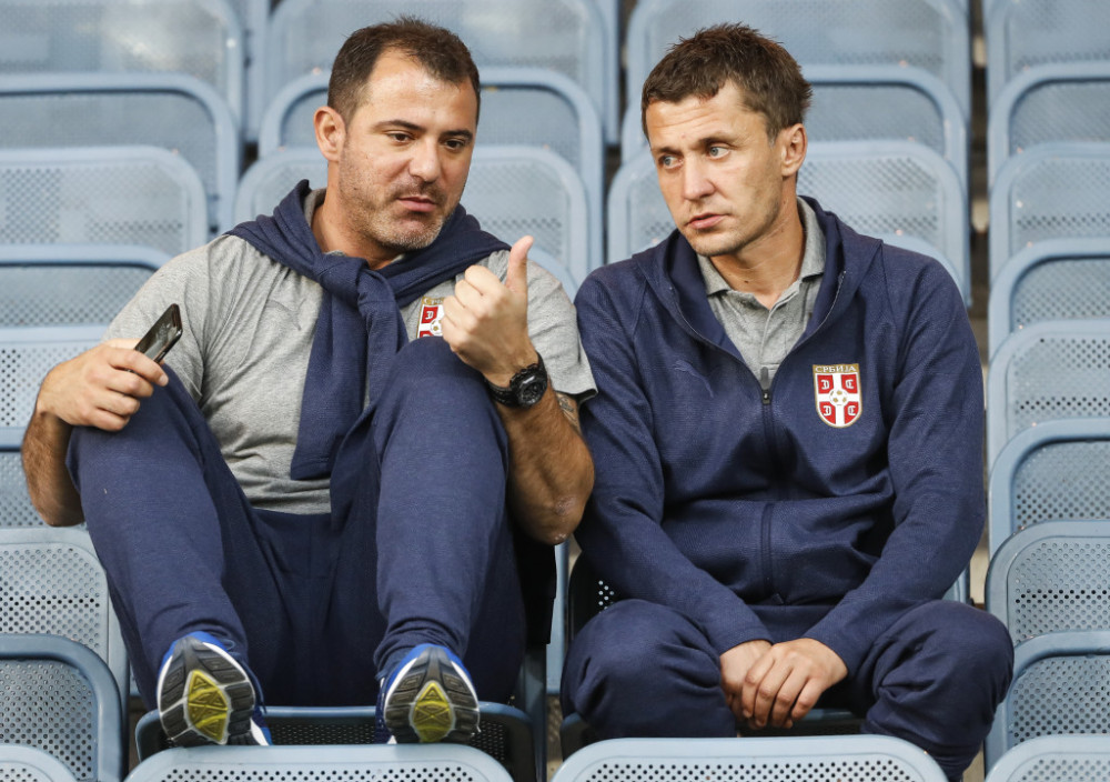 Saša Ilić i Dejan Stanković