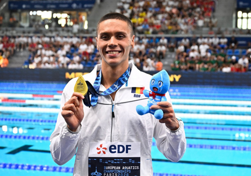 David Popovići, rumunski plivač