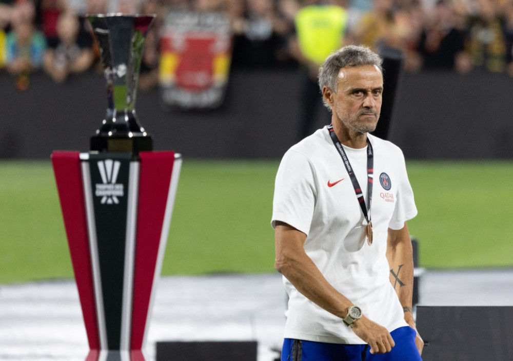 Luis Enrike, trener fudbalera Pari Sen Žermena